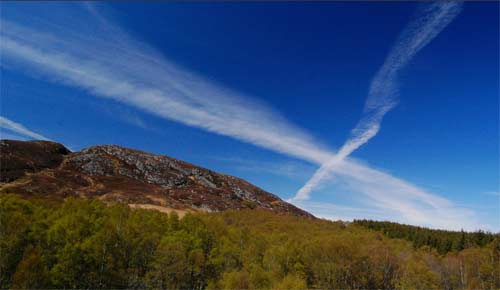 Cross in the sky